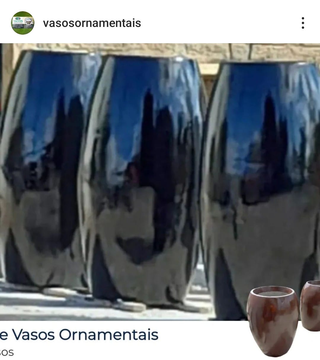 Vaso ornamental 